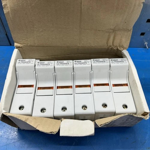 (6) NEW Gould Ferraz Shawmut Fuse Holder US3J1I  ULTRASAFE 600V 30A I +Warranty