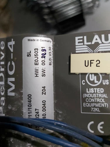 MC-4 MC-4/11/10/400 SW: 00.20.31 ? HW:E0J503  ELAU SCHNEIDER ELECTRIC N¡ã1 PAC