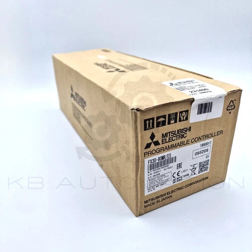 Controlador PLC Mitsubishi FX3U-80MR/ES, 40 polegadas/40 sa¨ªdas (rel¨¦), alimenta??o CA 120/240V