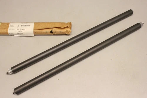 2x   Transportrollen 408mm mit Zahnriemen Zahnrad