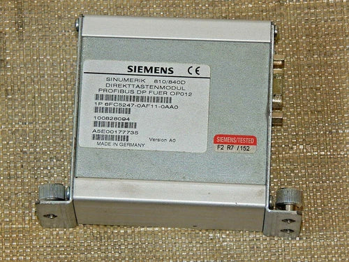 Siemens sinumerik direct button module 6FC5247-0AF11-0AA0 used