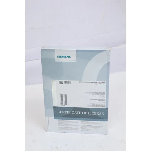 Siemens SUS-190225 SIMATIC STEP 7 professional V16 Combo Upgrade V15 to (B1034)
