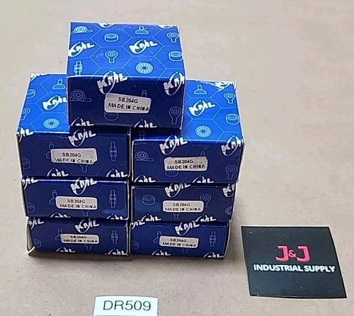 *BRAND NEW SURPLUS* [7] KML SB204G Insert Bearing 20mm ID 47mm OD 14mm +Warranty