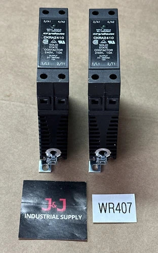 (2) NEW NO BOX- CRYDOM CKRA2410 Solid State Contractor 240V 10A || FAST SHIPPED!