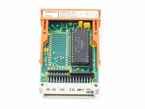 Siemens SIMATIC S5 6ES5375-0LD11 Memory Submodule 8Kx8BIT 6ES5 375-0LD11 E:01