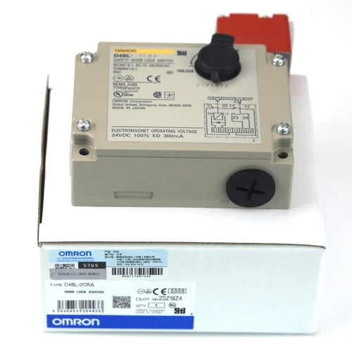 1PC Omron D4BL-2CRA D4BL2CRA Guard Lock Safety-Door Switch New In Box