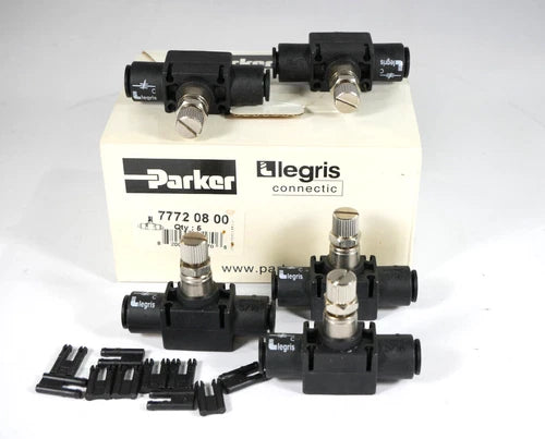 5 St¨¹ck Parker Legris Leitungseinbauventil 7772 08 00 | 8mm | Bi-Directional