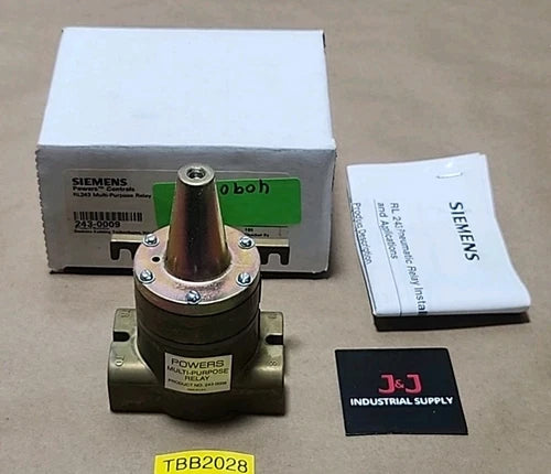 *NEW* Siemens Powers Controls 243-0009  RL243 Multi-Purpose Relay + Warranty!