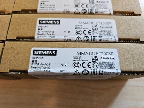 Siemens 6ES7 193-6BP00-0BA0 6ES7193-6BP00-0BA0 (5 units) NEW