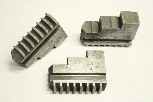 3x 661 78mm 22mm  Backenfutter Z?hne Set Drehbacken Dreibackanfutter 661