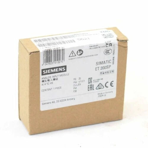 New Siemens 6ES7 134-6JD00-0DA1 ET 200SP Analog Input Module 6ES7134-6JD00-0DA1