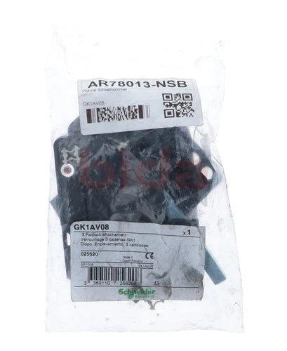 Schneider GK1AV08 Vorh?ngeschloss / 挂锁 TeSys DF，3P 或 4P，50A，适用于 GK1