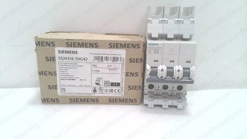SIEMENS 5SJ4316-7HG42, MINIATURE CIRCUIT BREAKER, NEW #341916