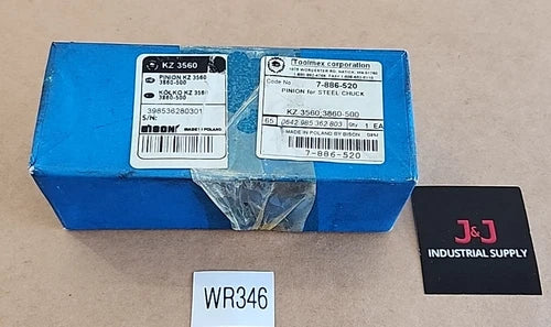 *BRAND NEW* Toolmex 7-886-520 Pinion For Steel Chuck KZ 3560 3860-500 + Warranty