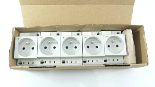 5 St¨¹ck Phoenix Contact SD-F/SP/LA/GY Steckdose | 16A | 250V | 2963857 | NEU OVP