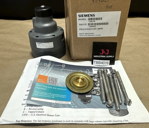 PREOWNED- SIEMENS 73N-FR Built In Valve Position Fast Response + Reverse Acting