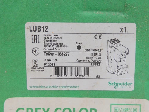 LUB12, Schneider  -unused-