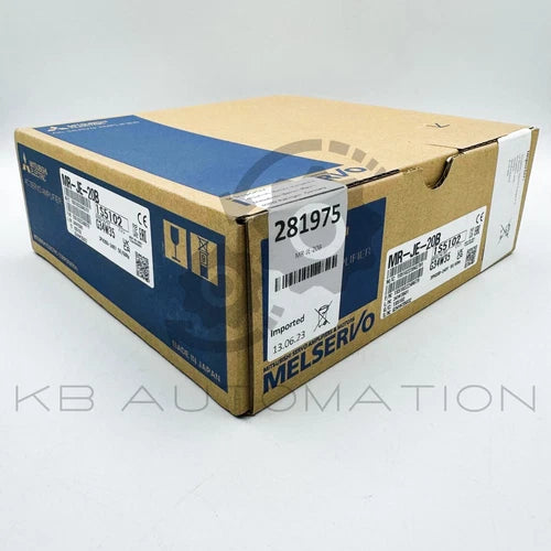 Amplificador servo CA digital Mitsubishi MR-JE-20B | 281975 MELSERVO-JE, 200 W