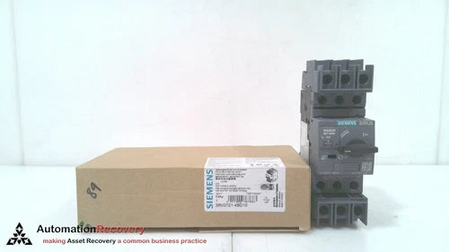 SIEMENS 3RV2721-4BD10, SIRUS CIRCUIT BREAKER FOR SYSTEM PROTECTION, NEW #326034