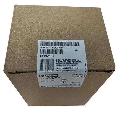 New Siemens 6ES7151-8AB01-0AB0 6ES71518AB010AB0 DP IM151-8 PN/DP CPU f ET200S