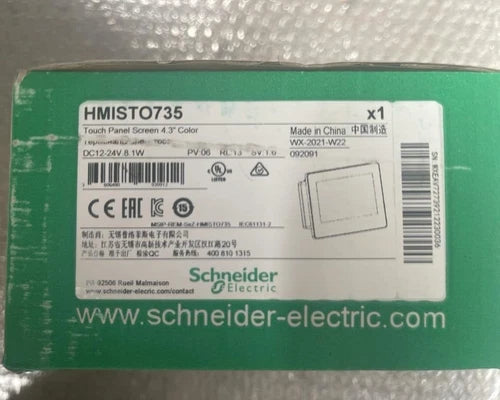 Schneider Electric, HMISTO735, Touch Panel Screen 4.3" Color