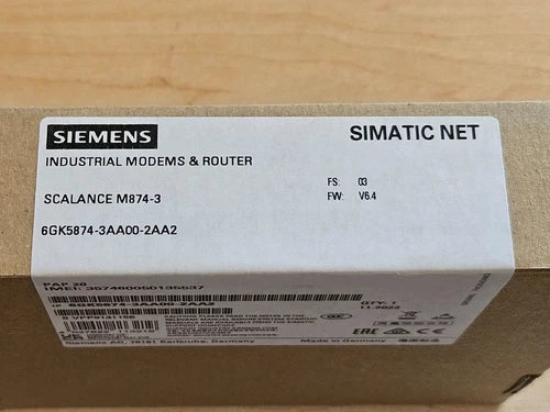 Siemens 6GK5874-3AA00-2AA2 NEW & SEALED