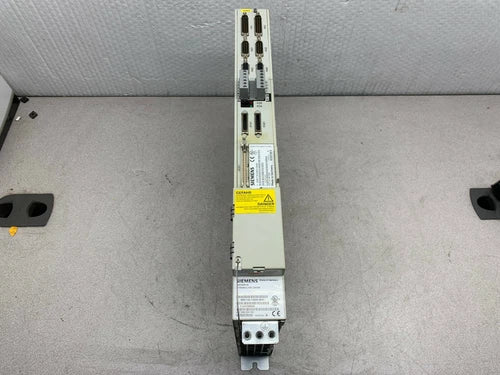 USED SIEMENS SIMODRIVE 6SN1123-1AB00-0BA1 WITH CONTROL CARD 6SN1118-0DK23-0AA0