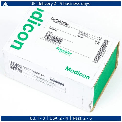 SCHNEIDER ELECTRIC TSXCANTDM4 (202219)，Modicon：IP20 CANopen 分接头接线盒...