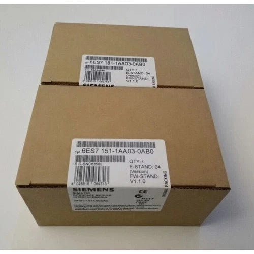 New Siemens 6ES7151-1AA03-0AB0 6ES71511AA030AB0 INTERFACE MODULE FOR ET200S