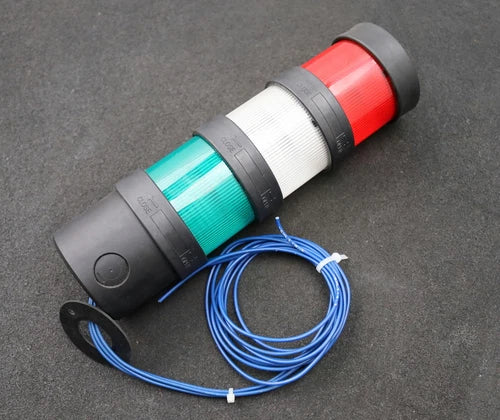 SCHNEIDER Maschinen-Signals?ule mit XVBC21 + XVBC33CA + XVBC37CA + XVBC34A