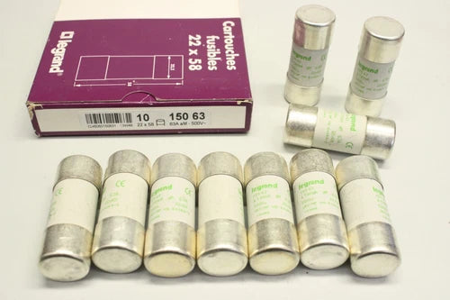 10x 罗格朗 15063 AM 22x58 63A Zylindersicherung 3245060150631 OVP