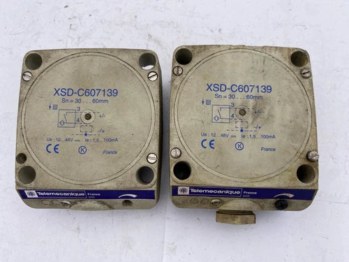 2pc x TELEMECANIQUE XSD-C607139 PROXIMITY SENSOR 12/48V