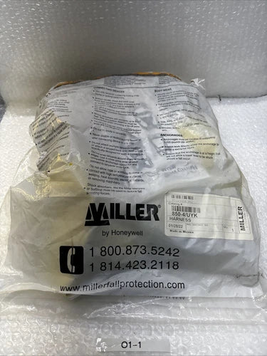** NEW HARNESSES & BODY BELTS MILLER FALL PROTECTION 850-4/UYK HARNESS #