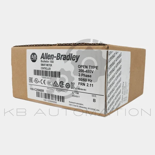(NEU) 150-C25NBR SMC-3 Open Smart Motor Controller, 25 Ampere, 24V AC/DC Steu...