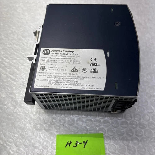 ** Preowned Allen Bradley 1606-XLSDNET8 Power Supply SER:A &Warranty#