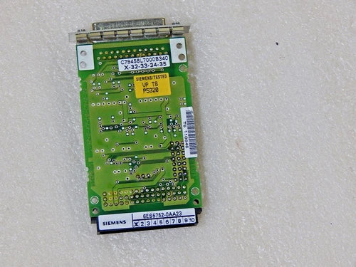 Siemens Simatic S5 6ES5 752-0AA23 Vers.1 Unused