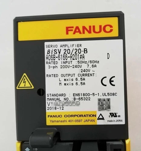 1PC FANUC A06B-6166-H201#A Servo Drive New In Box Expendited Ship