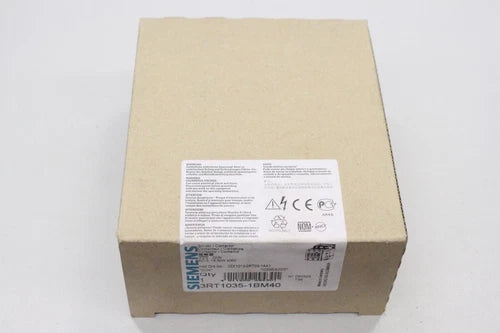 SIEMENS 3RT1035 1BM40 40A 3P S2 Contactor 3RT1035-1BM40 ORIGINAL BOX