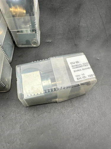 1pc x BUCHER Hydraulics 1001325611 Manual Override Handnotbet sr3c sr3g std