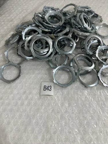 (80) Raco Hubbell Conduit Locknut   1 1/4¡± Fast Shipping! +Warranty