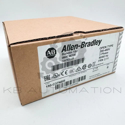 150-C37NBR SMC-3 Open Smart Motor Controller, 37A, 24V AC/DC control voltage