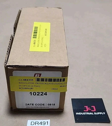 *BRAND NEW* Fairchild 10224 Pneumatic Regulator 1/2" 300Psi 0-10Psi + Warranty!
