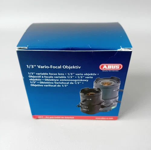 ABUS TV8555 1/3'' Vario-Focal Objektiv NEU OVP