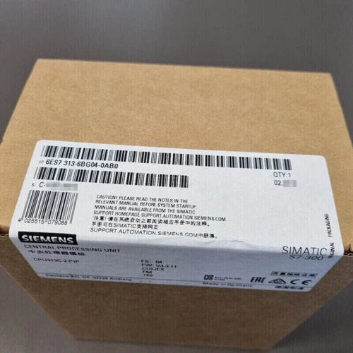 New Siemens 6ES7313-6BG04-0AB0 6ES7 313-6BG04-0AB0 SIMATIC S7-300 CPU 313C-2 PTP