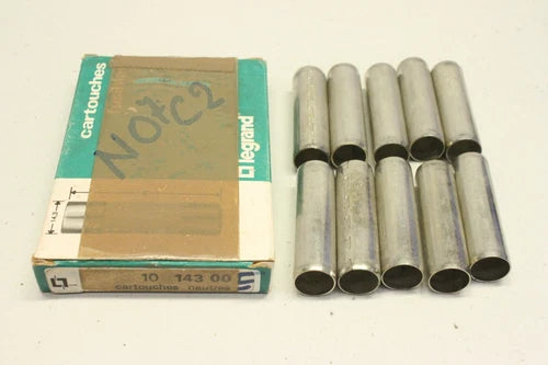 10x 罗格朗 143 00 Sicherung Neutraler Anschluss Patrone Kartusche 14300 OVP