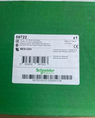 Schneider Electric 59722 MES120H I/O Modules 14 Inputs + 6 Outputs 110...125V DC