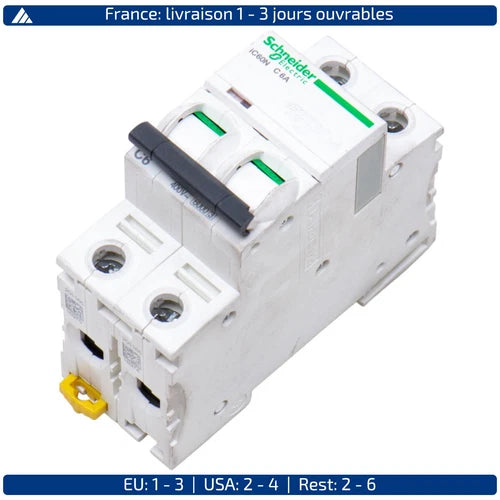 IC60N-C6A SCHNEIDER ELECTRIC, Disjoncteur 3P, IC60N-C6A, IC60NC6A, Circuit .....