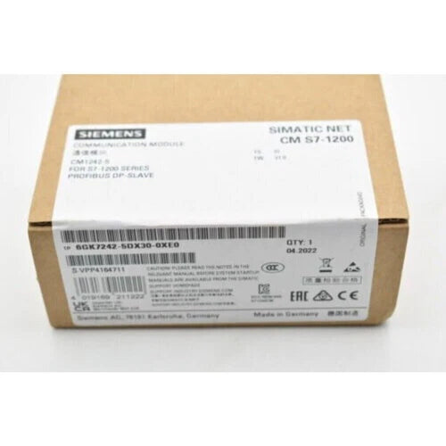New Siemens 6GK7242-5DX30-0XE0 Communications CM 1242-5 6GK7 242-5DX30-0XE0