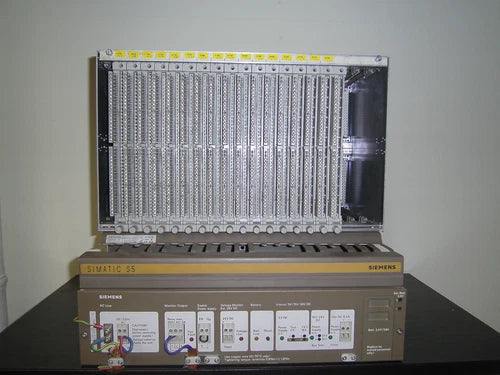 Siemens Simatic Power Supply Power Supply 6ES5955-3LC14 + Rack6ES5183-3UA12