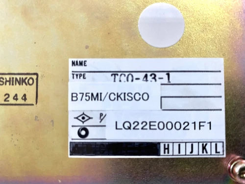 Controlador Kobelco LQ22E00021F1 1 pe?a